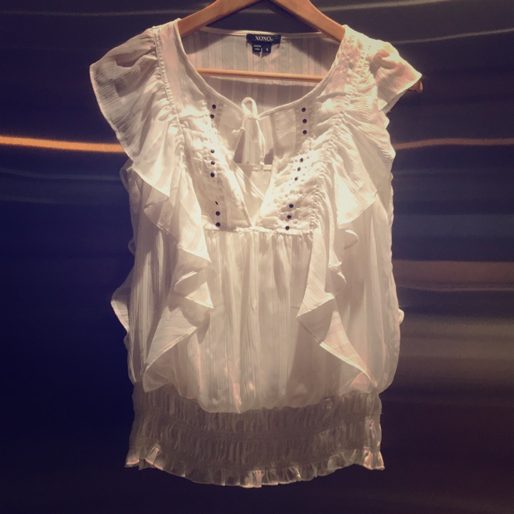 White flare top